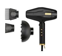 BaByliss PRO Black FX High Performance Professionale Turbo Asciugacapelli FXBDB1