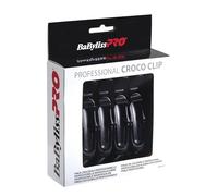 Babyliss Pro Croco Clips, pinze professionali per parrucchiere, cerniere doppie speciali, realizzate in plastica resistente agli agenti chimici utilizzata per lo styling, illuminare o tingere