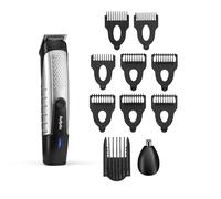 BaByliss T812E Regolabarba Lithium Power, con testina di precisione e testina naso/orecchie, waterproof, nero