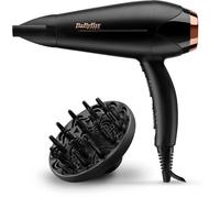BaByliss Asciugacapelli D570DE Turbo Shine 2200W Ionico Ceramica 3 temperature 2 velocità Nero