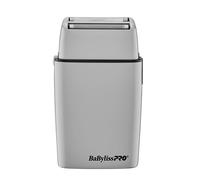 BaBylissPRO FoilFX - Rasoio a doppia lamina in metallo, senza fili, colore: Grigio