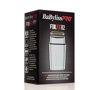 BaBylissPRO FXFS2 FOILFX02 rasoio cordless in metallo a doppia pellicola argento