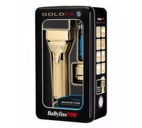 BaBylissPRO FXONE rasoio tutto metallo doppia lamina GoldFX