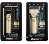 BaBylissPRO GOLDFX FXONE Professional Clipper & Trimmer Set, FX79FSG & FX799G