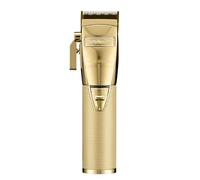 BaBylissPRO GOLDFX+ Professional Barber Cord/Tagliacapelli senza fili da uomo, tutto in metallo, batteria al litio con durata di 3 ore, oro