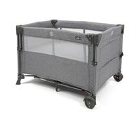 Babylo Lettino da viaggio Deluxe Drop Side Co-Sleeper, grigio mélange