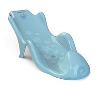 BABYLON Aqua Grand Sedile Bagnetto 0-6 Mesi con Ventose Antiscivolo, Blu