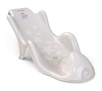 BABYLON Aqua Grand Sedile Bagnetto 0-6 Mesi con Ventose Antiscivolo, Grigio