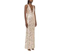Babylon, ,Dresses ,Donna ,Multicolore ,M Abito da Sera con Paillettes e Scollo a V