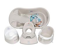 BABYLON Set Vasc sedile+vasino Neonato, completo, Grigio