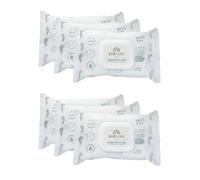BABYLOU CARE | Salviette d'acqua 6 x 72 bustine | Salviette per neonati morbide e rilassanti | Adatto dalla nascita | Adatto per pelli sensibili | 99,7% di ingredienti di origine naturale | Made in