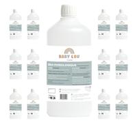 BABYLOU CARE | Soluzione fisiologica flacone da 12x1L | NaCl 0,9% | Prodotto in Francia | Lavaggio delle cavità nasali | Igiene del naso | Per irrigazione esterna