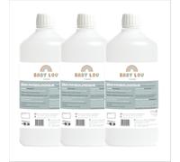 BABYLOU CARE | Soluzione Fisiologica in bottiglia 3x1L | NaCl 0,9% | Prodotto in Francia | Lavaggio delle fosse nasali | Igiene del naso | Per irrigazione esterna