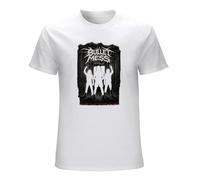 Babymetal Welcome To The Mosh Pit of Chaos Short Sleeves Men's Casual Shirt White M