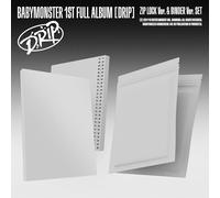 BABYMONSTER 1st FULL ALBUM [DRIP 2 SET (ZIP LOCK / BINDER Ver.)] （韓国盤）