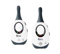 Babymoov Babyphone Simply Care Audio con funzione VOX, doppio allarme e 2 adattatori, portata 300 m, grigio, 03 milliliters, 0.28 kilograms, 1 unità, 1