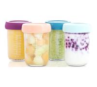 babymoov Contenitore per alimenti Babybols in vetro 4 x 240 ml