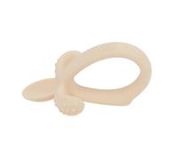 Babymoov Cucchiaio in silicone e anello da dentizione - A partire dai 4 mesi - Ideale per la diversificazione alimentare - Allevia il dolore della dentizione - Manico ergonomico - Lavastoviglie