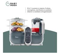 Babymoov Nutribaby + Cuocipappa Multifunzione 6 in1 Opal Green