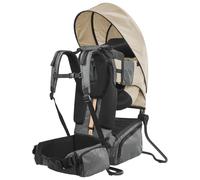 Babymoov - Porta bebè leggero e compatto - Moov & Hike+ Dune in Pelle - Beige