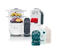 Babymoov Set On the Moov Nutribaby(+) Wihte & 15 sacchetti riutilizzabili da 150mL