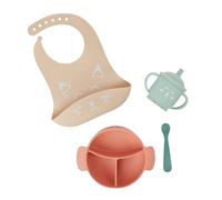 Babymoov Set pappa bambini 15-24 mesi 4 pezzi LEARN'ISY Volpe