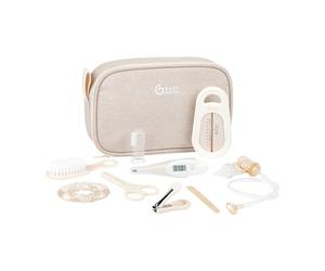 Babymoov Set per l'Igiene e Cura del Bambino, 9 Accessori Indispensabili, Color Sabbia