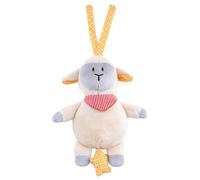babynova Carillon Pecora, Da 0 Mesi, Aiuta i Bimbi ad Addormentarsi, Carillon con Musica Ninna Nanna di Brahms, Concilia il Sonno, Si Appende e si Tira, Regalo Nascita Battesimo Bambini