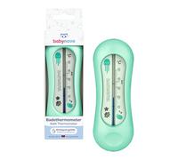 babynova Termometro da bagno per bambini - Termometro dell’acqua sicuro per il bagnetto - Termometro per la temperatura del bagno per neonati - Senza BPA - Turchese