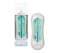 babynova Termometro da bagno per bambini - Termometro dell’acqua sicuro per il bagnetto - Termometro per la temperatura del bagno per neonati - Senza BPA - Grigio