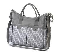 BabyOno City - Borsa multiuso per fasciatoio con tappetino, colore: Grigio