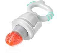 BabyOno Silicone Food Feeder 6m+ ciuccio per l’alimentazione Dino Grey 1 pz