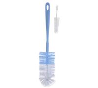 BabyOno Spazzola per biberon e tettarelle con mini spazzolino 721/01 blu