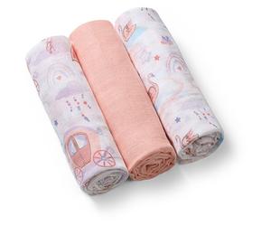 BabyOno Super Soft Peach pannolini in tessuto Peach 70x70 cm 3 pz