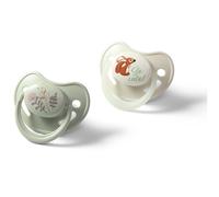 BabyOno Take Care Anatomical Silicone Soothers ciuccio Day & Night 6-18m 2 pz