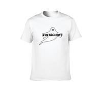 BabyPaper Inspired By Rentaghost Men Adult Short Sleeve White 3XL