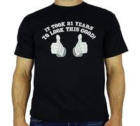 BabyPaper It Took 2Years To Look This Good! 21St Birthday Gift Present Mens T Shirt Black XXL