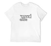 BabyPaper Kool & The Gang T-Shirt Rnb Soul Funk Vinyl Celebration Get Down On It Live Short-Sleeved Shirt Top Sweatshirt T-Shirt White XXL