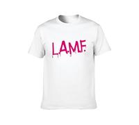 BabyPaper Lamf L.A.M.F As Worn By Johnny Thunders Men Adult Short Sleeve White 3XL