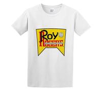 BabyPaper M M Man Roy Roger's MOD Vintage Men Adult Short Sleeve White 3XL