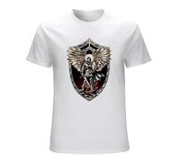 BabyPaper Saint Michael The Archangel Prayer Catholic Traditional T-Shirt White S