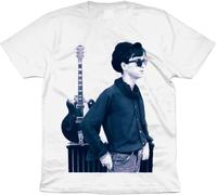 BabyPaper The Smiths Johnny Marr 1984 White T Shirt No Text Organic Morrissey T-Shirt White 3XL