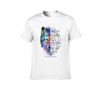 BabyPaper Wolf It Takes Strength To Tolerate The Pain Everyday Fibromyalgia Awareness Men Adult Short Sleeve White S
