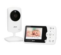 Alecto DVM-64 - Babyphone con telecamera, 2.4"-Farbdisplay, bianco