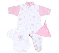 Babyprem - Body - Bebè Femminuccia Pink Teddy