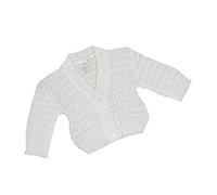 Babyprem - Maglione - Basic - Maniche lunghe - bambina bianco 3-6 Mesi