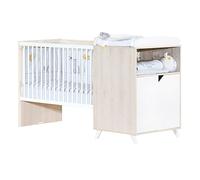 BabyPrice - Letto combinato 120 x 60 cm, in legno