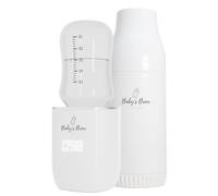 Baby's Brew Scaldabiberon portatile Pro - Scaldalatte per latte materno o formula, design a prova di perdite, adatto ai viaggi, senza fili, alimentato a batteria, durata della batteria 8-12 ore, set