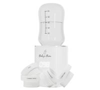 Baby's Brew - Scaldabottiglie portatile Pro - Scaldalatte per latte materno o formula, design a prova di perdite, adatto ai viaggi, senza fili, alimentato a batteria, durata della batteria 8-12 ore, set doccia per bambini (solo calda)