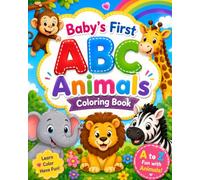 Baby's First ABC Animals: Coloring Book